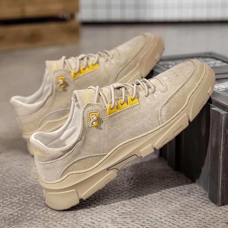 Miesten Retro Mukavat Hengittävät Matalat Casual Tooling Tennarit